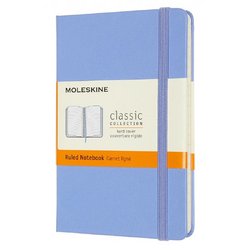 Блокнот Moleskine Classic Pocket A6 96 листов в линейку голубой на сшивке (90x140 мм)